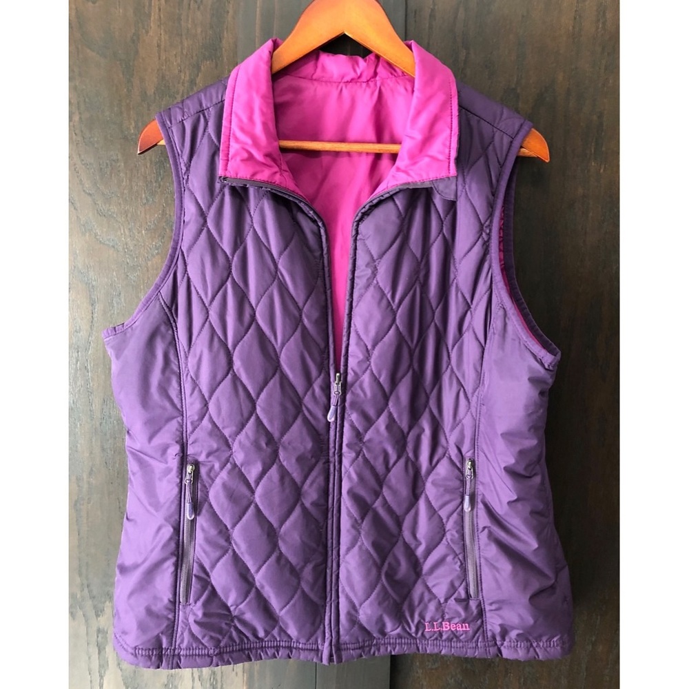 L.L.Bean reversible insulated vest — Great con! - Picture 1 of 7